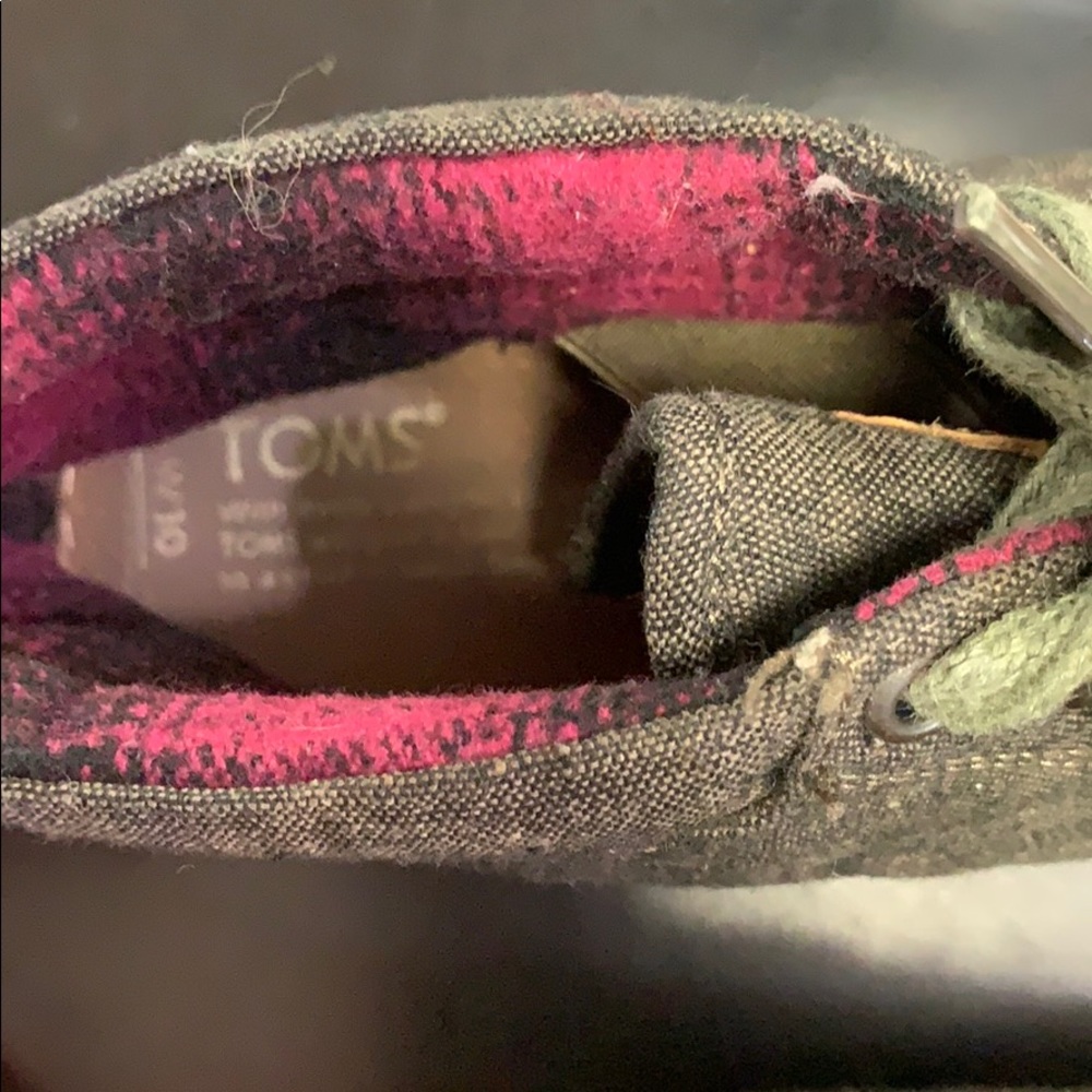 Toms Women’s High Top Sneaker Size 10 - Picture 5 of 6